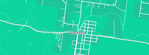 Map showing the location of Blackbutt Plumbing & Hardware Pty Ltd in Blackbutt, QLD 4306