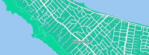 Map showing the location of Laser Plumbing Blairgowrie in Blairgowrie, VIC 3942