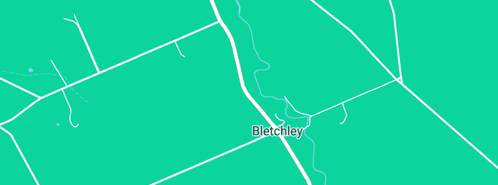 Map showing the location of Darren Underwood Plumbing in Bletchley, SA 5255