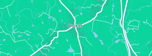 Map showing the location of Abbott David in Brooklet, NSW 2479