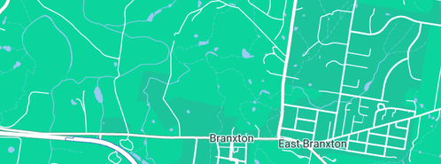 Map showing the location of Simon Gray Plumbing Pty Ltd in Branxton, NSW 2335