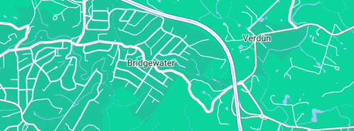 Map showing the location of Mitrovic Peter R R in Bridgewater, SA 5155