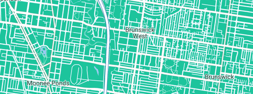 Map showing the location of Plumbmaster Pty Ltd in Brunswick West, VIC 3055