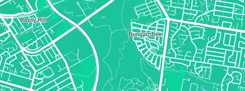 Map showing the location of Aquamax Plumbing Group in Bungarribee, NSW 2767