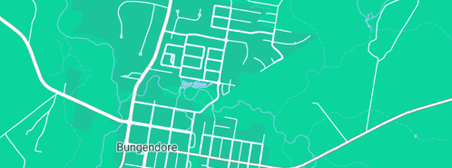 Map showing the location of Water Bitz in Bungendore, NSW 2621