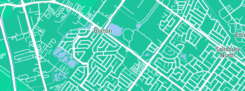 Map showing the location of Moyles Gas Fitting & Water Plumbing in Burton, SA 5110