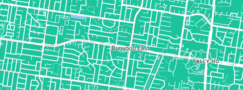 Map showing the location of Express Plumbing & Gas Pty Ltd in Burwood Heights, VIC 3151