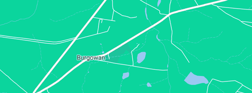 Map showing the location of Ezi-Flow Plumbing Gas & Drainage Service in Burgowan, QLD 4659