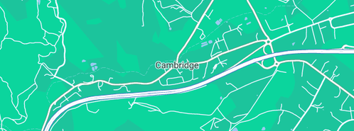 Map showing the location of Manning P.W. in Cambridge, TAS 7170