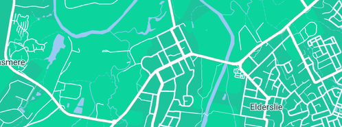 Map showing the location of Bluegum Plumbing in Camden, NSW 2570