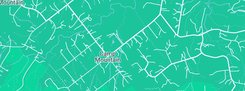 Map showing the location of Aptus Plumbing & Gas Pty Ltd in Camp Mountain, QLD 4520