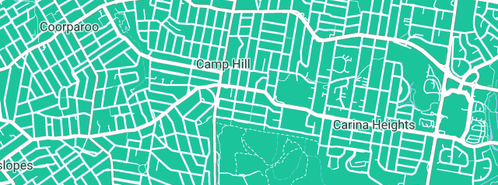 Map showing the location of All Suburbs Gas Fitting in Camp Hill, QLD 4152