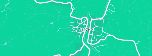 Map showing the location of Bega Valley Gasfitting in Candelo, NSW 2550