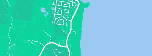 Map showing the location of Alan Walker Plumbing in Cabarita Beach, NSW 2488