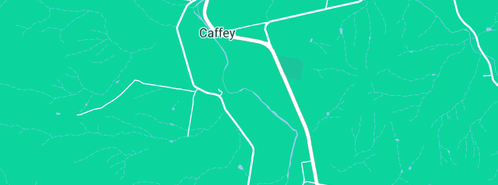 Map showing the location of Beasley Plumbing Pty Ltd in Caffey, QLD 4343