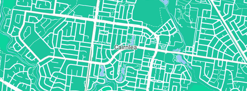 Map showing the location of Plumbexpress in Cairnlea, VIC 3023