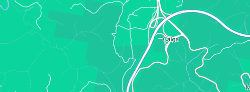 Map showing the location of BTRyan & Associates Pty Ltd in Calga, NSW 2250