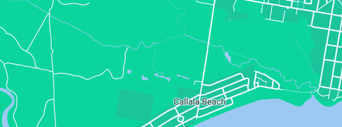 Map showing the location of B & A Parrish Plumbing in Callala Beach, NSW 2540