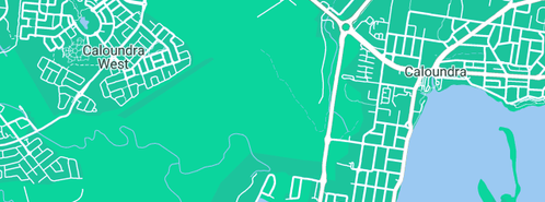 Map showing the location of Cordingley Plumbing in Caloundra West, QLD 4551