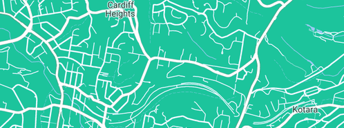 Map showing the location of David Hughes in Cardiff Heights, NSW 2285