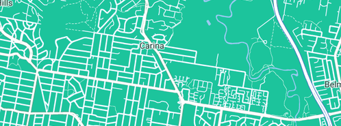 Map showing the location of DANIEL MATTHEW PLUMBING, GAS & DATA PTY LTD in Carina, QLD 4152