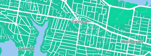 Map showing the location of David Shapero Plumbing Pty Ltd in Caringbah, NSW 2229