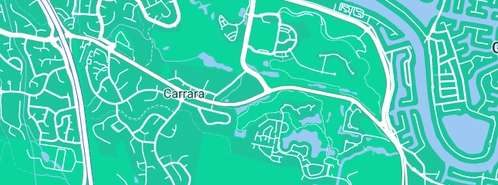 Map showing the location of New Edge Plumbing Solutions in Carrara, QLD 4211