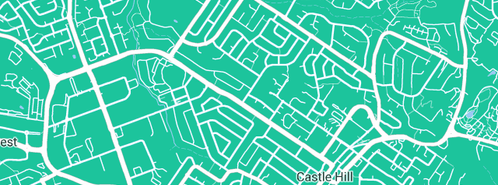 Map showing the location of Hills District Plumbing in Castle Hill, NSW 2154