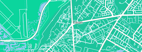 Map showing the location of Rheem Australia Pty Ltd in Cavan, SA 5094