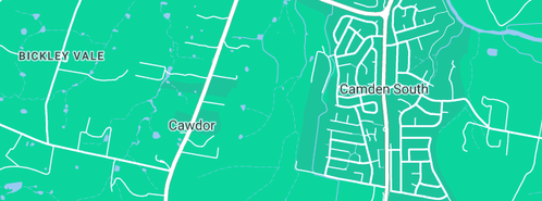 Map showing the location of Koteras Drainage Pty Ltd in Cawdor, NSW 2570