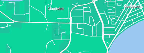 Map showing the location of Le Grande Plumbing Pty Ltd in Chadwick, WA 6450