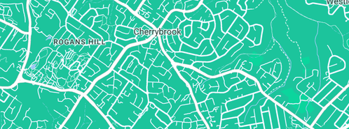 Map showing the location of Hills Emergency Plumber - Cherrybrook in Cherrybrook, NSW 2126