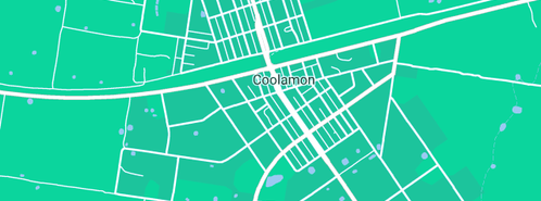 Map showing the location of G & W Hard Plumbing in Coolamon, NSW 2701