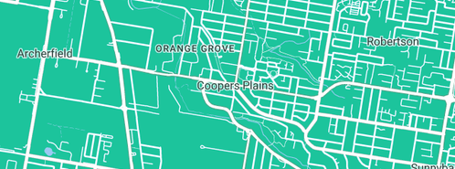 Map showing the location of Allanna Plumbing in Coopers Plains, QLD 4108