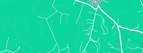 Map showing the location of Plumb Pride Trade Services in Cockatoo Valley, SA 5351