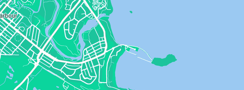 Map showing the location of Mr Plummer Pty Ltd in Coffs Harbour Jetty, NSW 2450