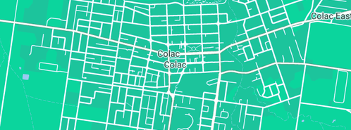 Map showing the location of Colac Gas Plumbing & Maintenance in Colac, VIC 3250