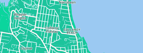 Map showing the location of Image Plumbing in Collaroy, NSW 2097