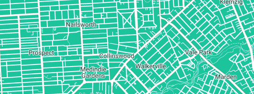 Map showing the location of Jamie Perkins in Collinswood, SA 5081