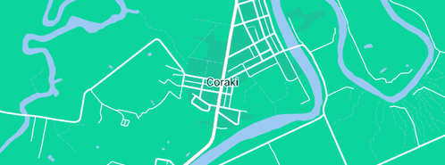 Map showing the location of Rob Powell Plumbing & Sheet Metal Fabrication in Coraki, NSW 2471