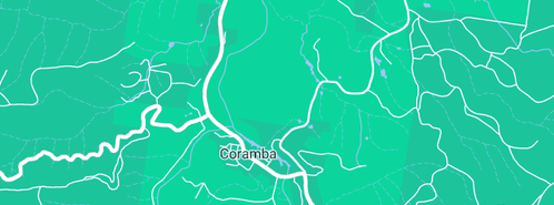 Map showing the location of Coffs Coast Plumbing in Coramba, NSW 2450