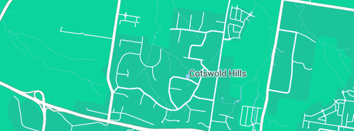 Map showing the location of HMH Plumbing & Gas in Cotswold Hills, QLD 4350