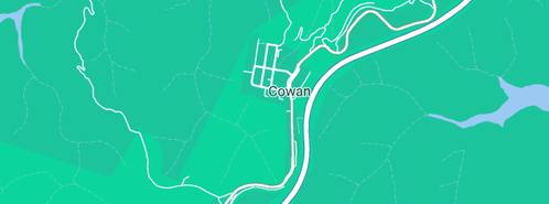 Map showing the location of Ozplumb Northern Beaches in Cowan, NSW 2081