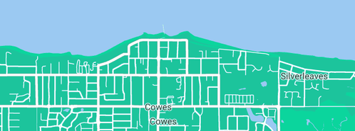 Map showing the location of Jones H G & C M in Cowes, VIC 3922