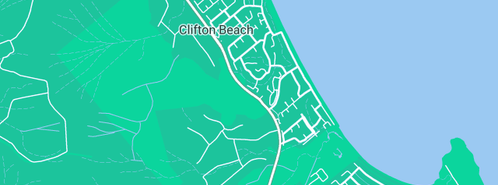 Map showing the location of Hausmann Helmut in Clifton Beach, QLD 4879