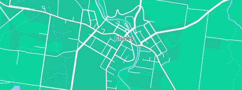 Map showing the location of Ingram L S in Clunes, VIC 3370