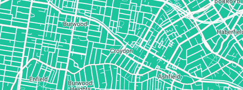 Map showing the location of Pressure Point Plumbing in Croydon, NSW 2132