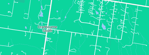 Map showing the location of JLM Plumbing in Cranbourne South, VIC 3977