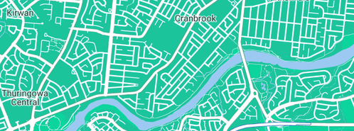 Map showing the location of JJ Long in Cranbrook, QLD 4814