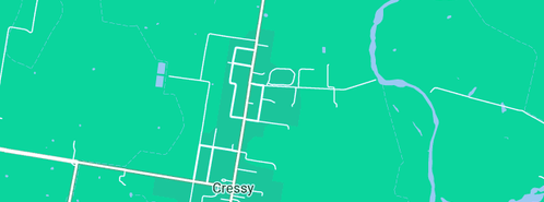 Map showing the location of Nd & Lm Wise T/A Cressy Plumbing in Cressy, TAS 7302